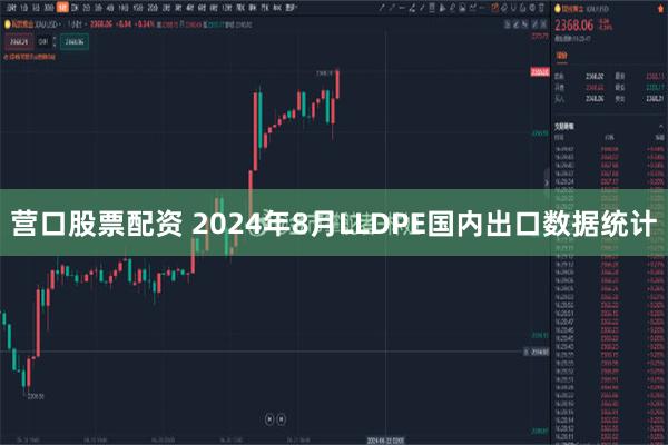 营口股票配资 2024年8月LLDPE国内出口数据统计